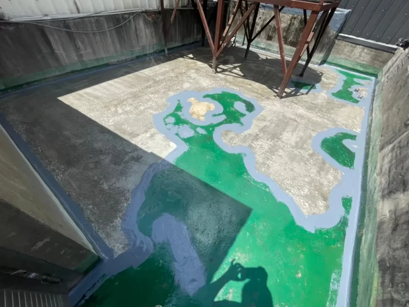 廣建抓漏防水工程行-彰化防水抓漏|彰化外牆防水|南投抓漏處理推薦-服務案例-PU防水工程-2