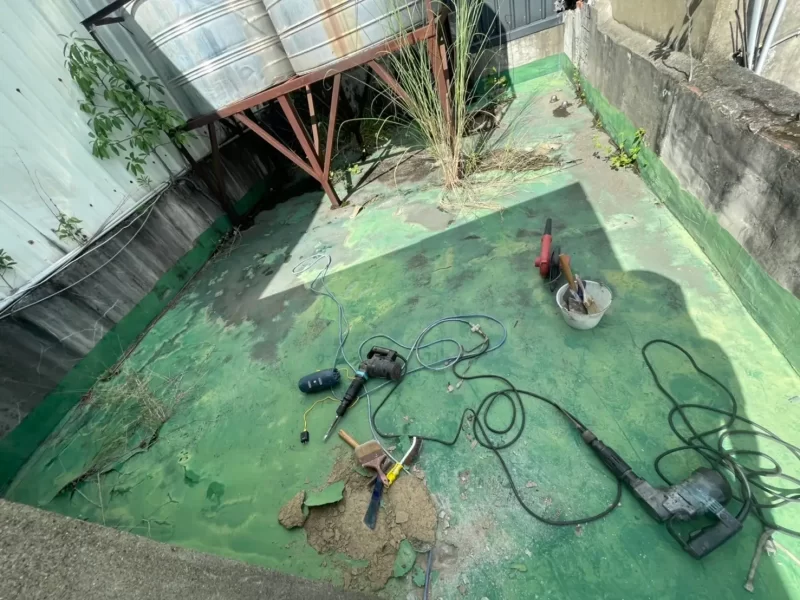 廣建抓漏防水工程行-彰化防水抓漏|彰化外牆防水|南投抓漏處理推薦-服務案例-PU防水工程-9