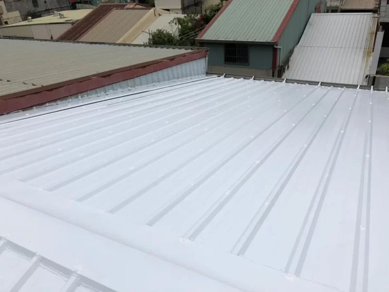 廣建抓漏防水工程行-彰化防水抓漏|彰化外牆防水|南投抓漏處理推薦-服務案例-鐵皮隔熱工程-4