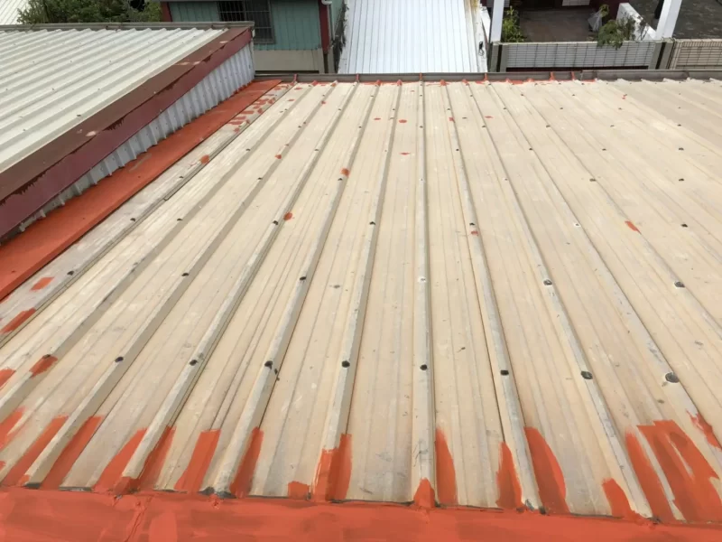 廣建抓漏防水工程行-彰化防水抓漏|彰化外牆防水|南投抓漏處理推薦-服務案例-鐵皮隔熱工程-7