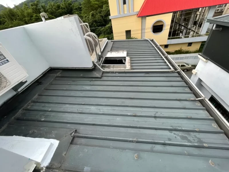 廣建抓漏防水工程行-彰化防水抓漏|彰化外牆防水|南投抓漏處理推薦-服務案例-鐵皮隔熱工程-9
