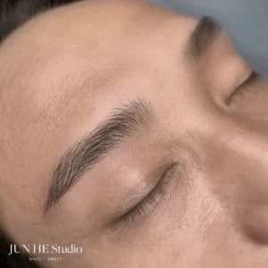 JUN HE Studio - 台北新秘,台北新娘秘書,台北霧眉,台北臉部保養,台北彩妝造型,台北妝髮造型-霧眉作品-12