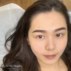 JUN HE Studio - 台北新秘,台北新娘秘書,台北霧眉,台北臉部保養,台北彩妝造型,台北妝髮造型-霧眉作品-16