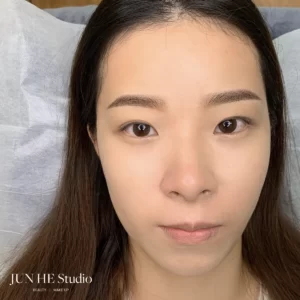 JUN HE Studio - 台北新秘,台北新娘秘書,台北霧眉,台北臉部保養,台北彩妝造型,台北妝髮造型-霧眉作品-5