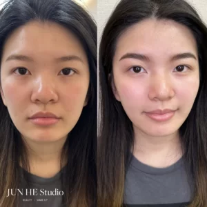 JUN HE Studio - 台北新秘,台北新娘秘書,台北霧眉,台北臉部保養,台北彩妝造型,台北妝髮造型-霧眉作品-6