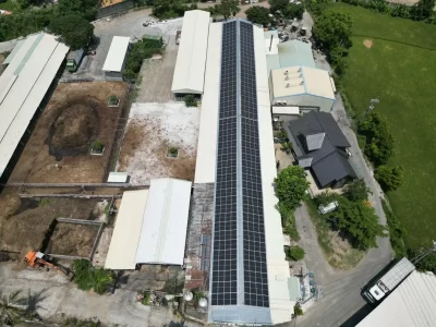 鑫聯綠能科技有限公司-高雄太陽能屋頂安裝,防水隔熱工程,房屋興建修繕-彰化秀水主恩牧場-屋頂平鋪型-5