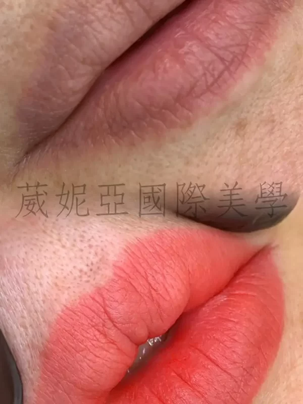 台北大安霧眉推薦】葳妮亞國際美學-大安半永久紋繡,大安美甲,大安美睫推薦_作品集_紋唇_07